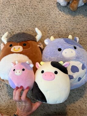 Squishmallow cows